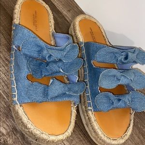 Denim Sandals